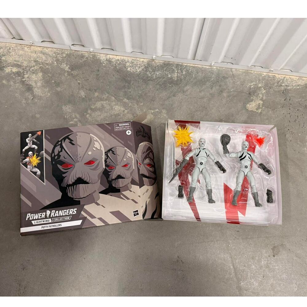 Power Rangers Lightning Collection Putty Patrollers 2 Pack Hasbro Loose Open
